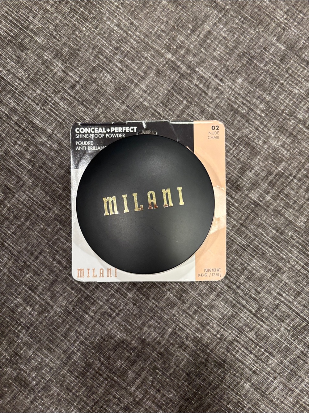 Pressed face powder compact